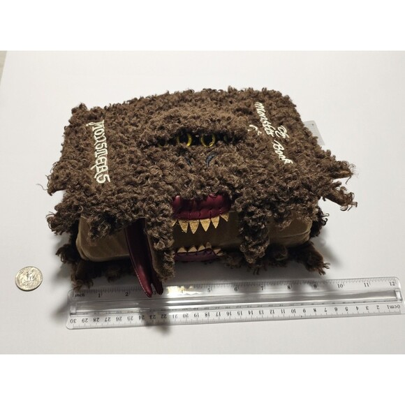 Universal Studios Harry Potter Monster Book of Monsters Plush Hand Puppet Sound - Picture 3 of 6